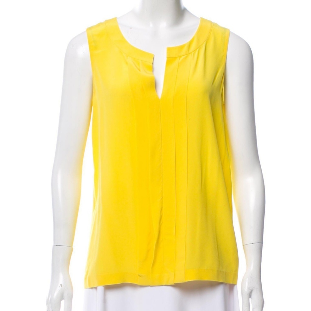 Kate Spade yellow silk top
